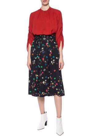 Shirt with gathers, zdjęcie 2 Shirt with gathers od Salvatore Ferragamo